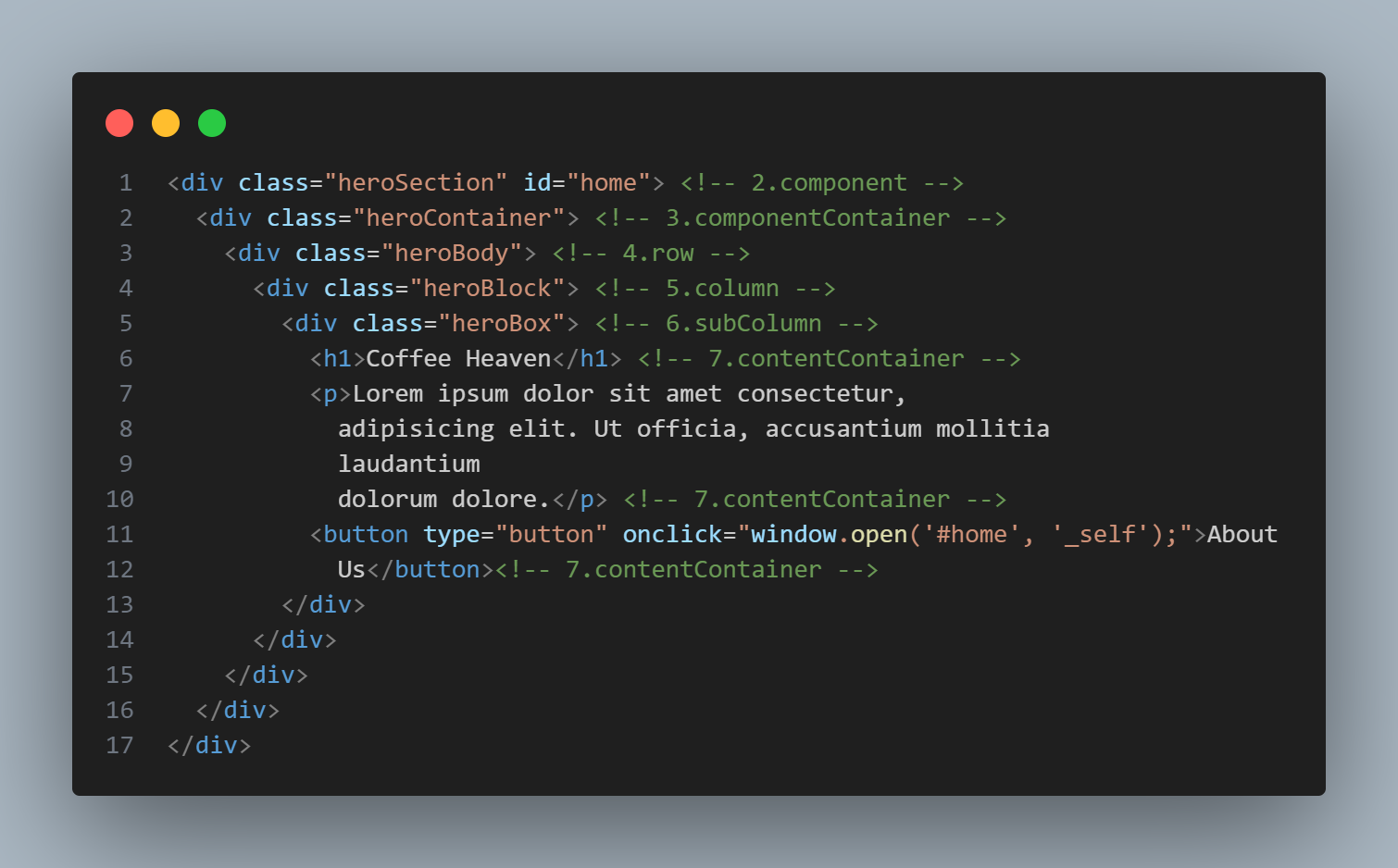 Learning HTML and CSS